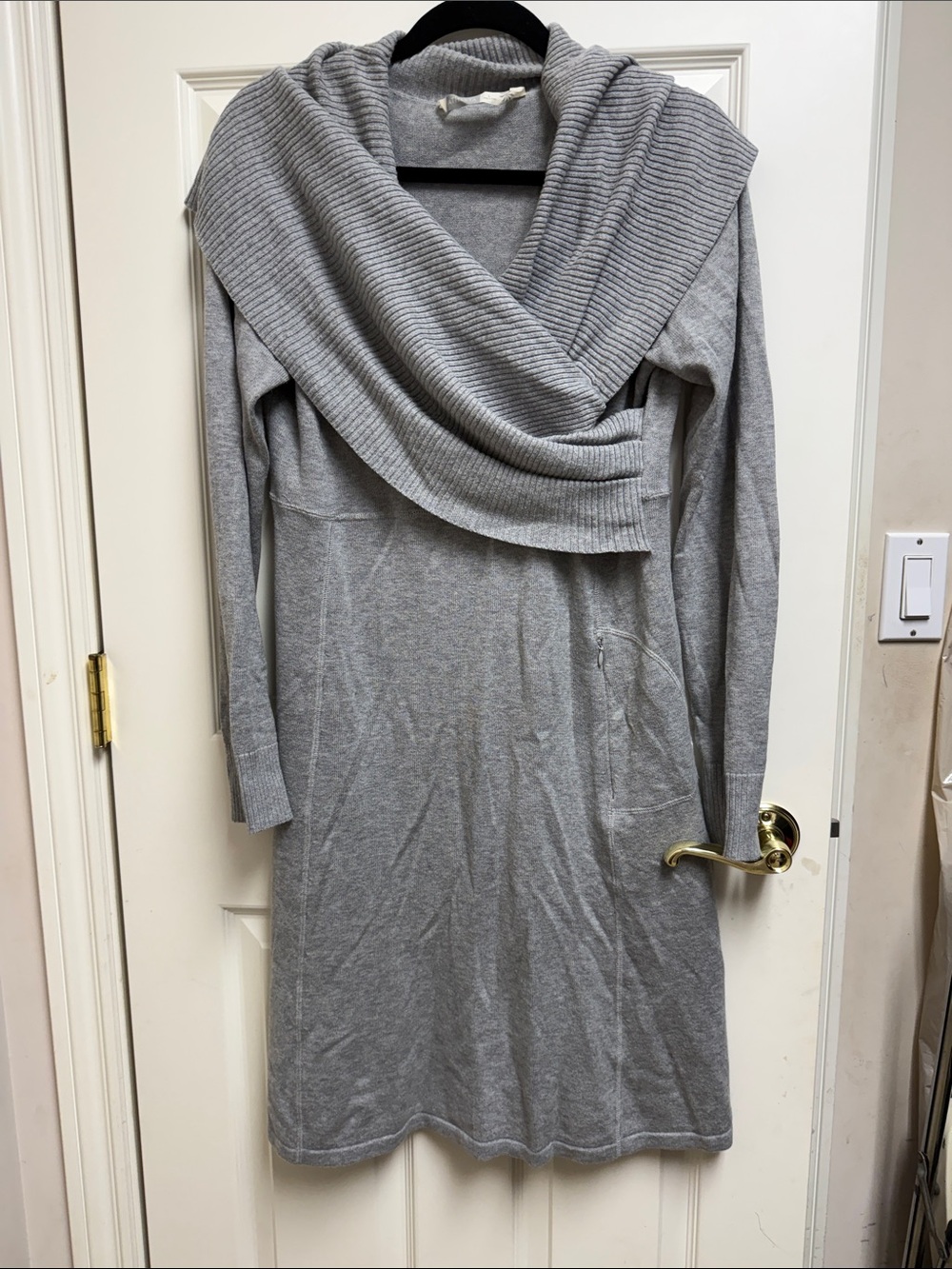Athleta Organic Cotton Sweater Dress